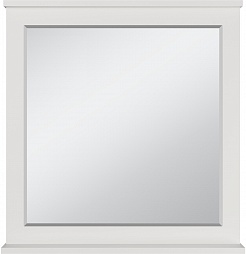 Misty Зеркало для ванной Марта 80 белое глянцевое – фотография-1